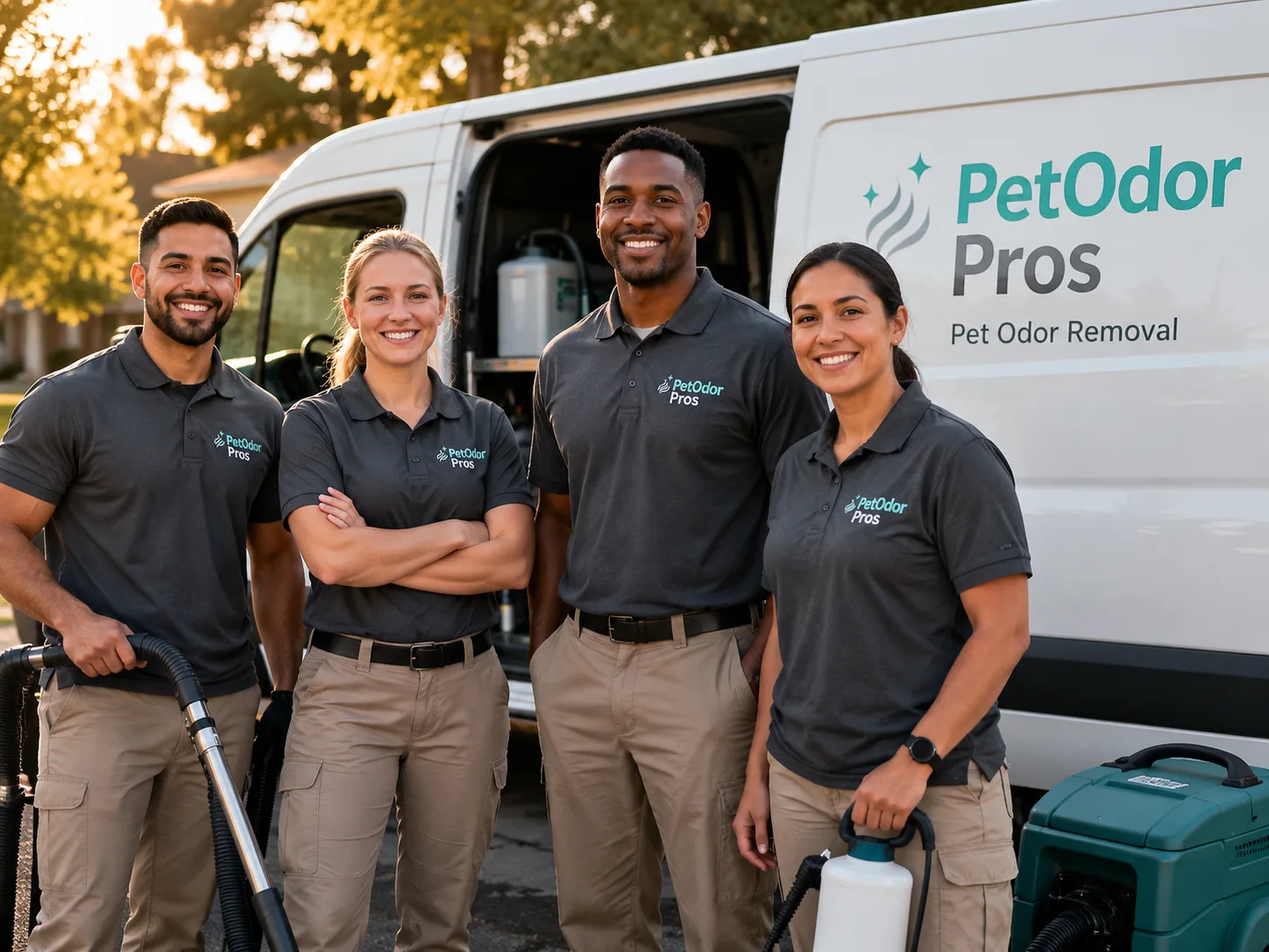 Pet Odor Removal team serving Oaktown, IN